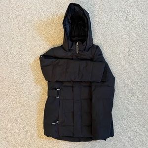 Girls Obermeyer black ski jacket size 14-16